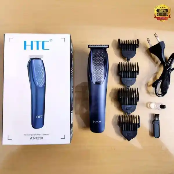 HTC AT-1210 trimmer 1mm 3mm 5mm 7mm comb attachments, zenipick