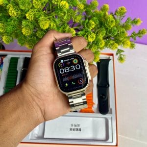 Y80 Ultra 3 Smartwatch with metal strap Bluetooth calling 2.02 inch display. Zenipick