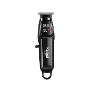 KEMEI KM-2273 Professional Men's Hair Cutting Machine Wireless Trimmer - zenipick 1 Kemei KM-2273 professional cordless hair clipper with 1800mAh battery and LED display – Zenipick Bangladesh