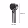 M11 bladeless mini turbo fan portable rechargeable handheld fan with 120 speed control 1800mAh battery Type-C charging by Zenipick