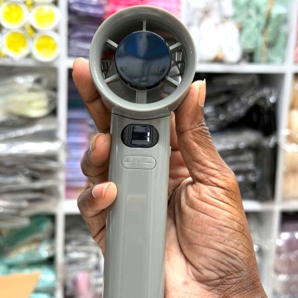 M11 bladeless mini turbo fan portable rechargeable handheld fan with 120 speed control 1800mAh battery Type-C charging by Zenipick